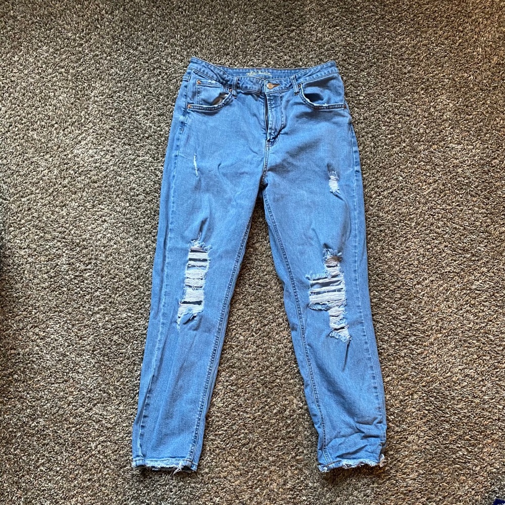 Wild Fable Distressed Mom Jeans